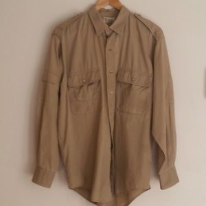 BANANA REPUBLIC Vintage Safari & Travel Button Up